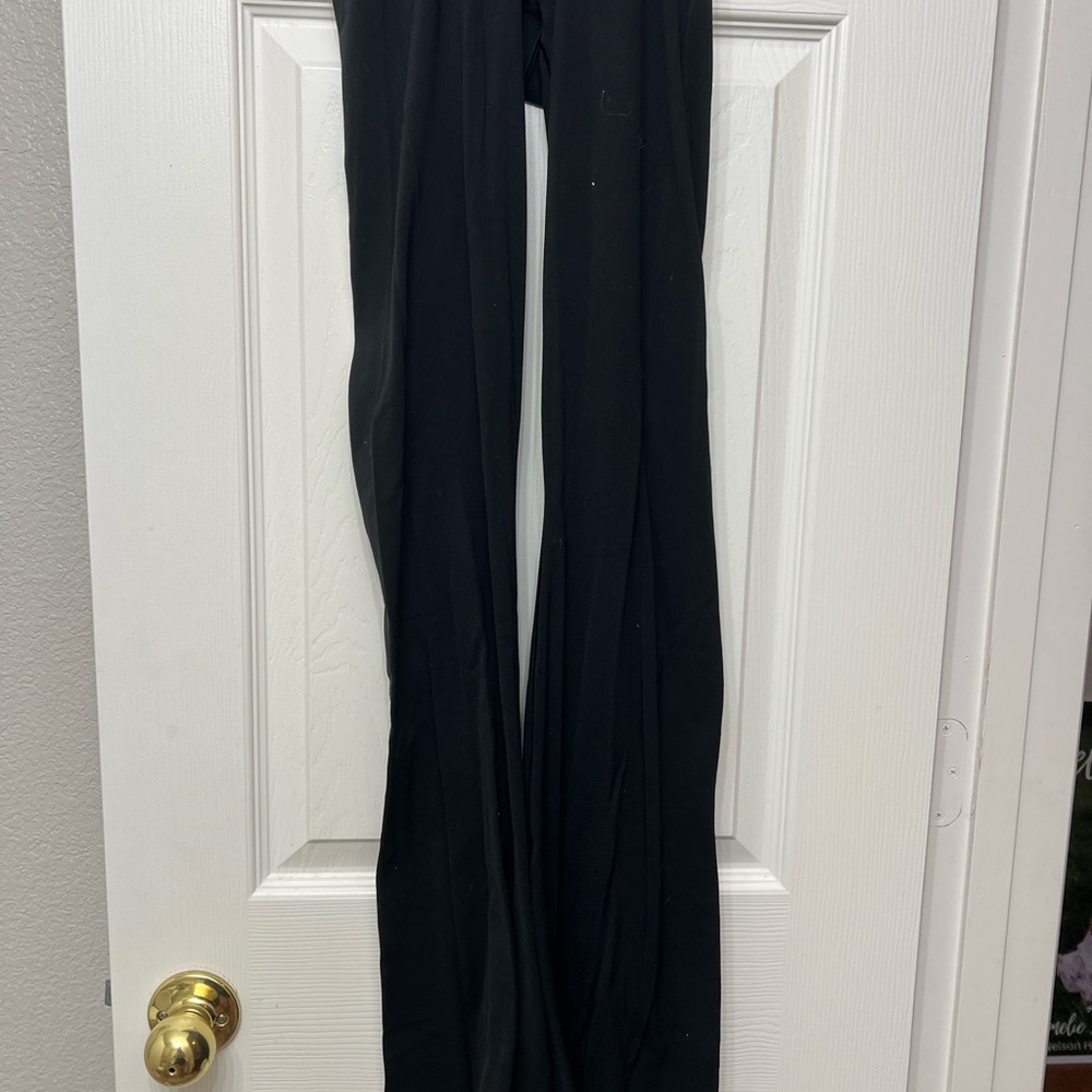 Aerie Black Flare Pants